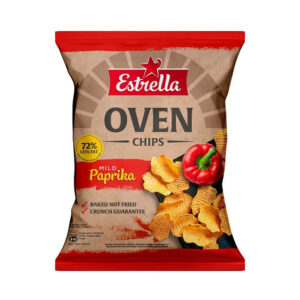 Kartupelu čipsi paprikas garšā Oven Chips, ESTRELLA, 125 g