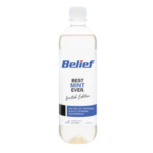 Gāzēts piparmētras garšas zems kaloriju dzēriens, BELIEF, 530 ml