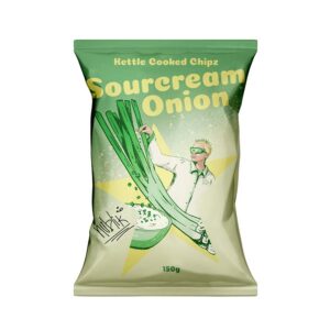 Nublu skābpiena-sīpolu garšas kartupeļu čipsi, 150 g