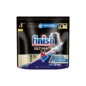 Trauku mazgāšanas tabletes Quantum Ultimate, FINISH, 15 gab.