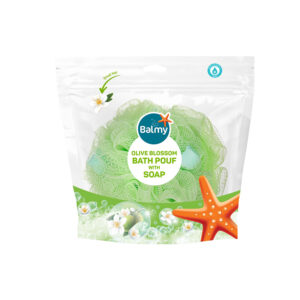 Balmy Mazgāšanas salvetes ar ziepēm un olīvu aromātu