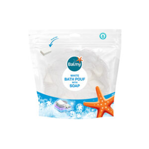 Balmy Sejas mazgāšanas salvetes ar ziepēm, dabiskas