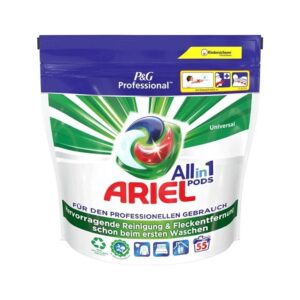 Mazgāšanas kapsulas Professional Universal, ARIEL, 55 gab.