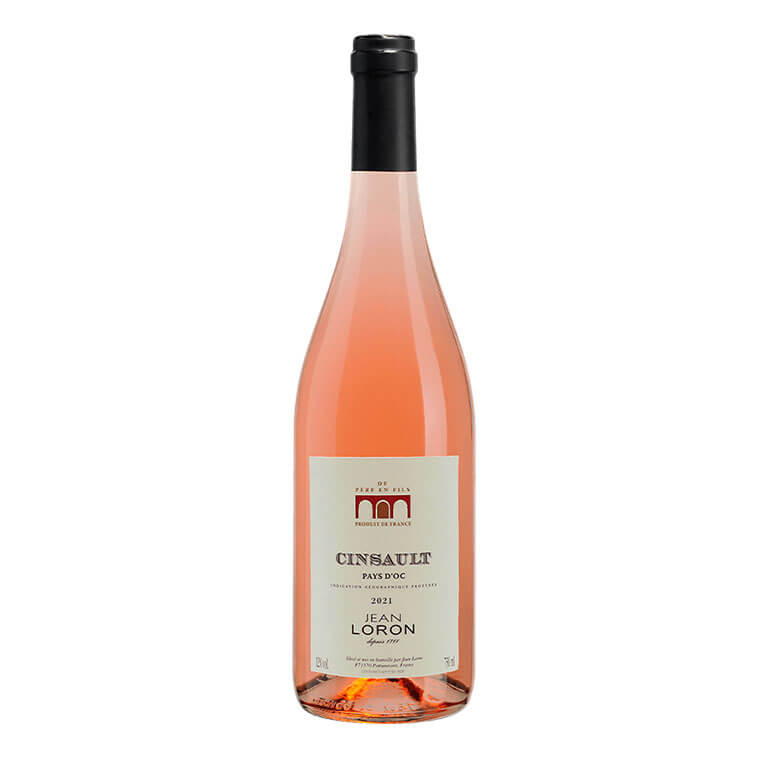 Vīns Jean Loron Cinsault Rosé 12,5% 0,75 L