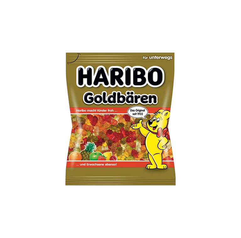 Želejkonfektes Haribo Goldbears 100g