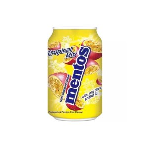 Gāzēts dzēriens Mentos Tropical Mix 340ml