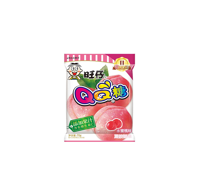 Gumijas konfekte Persiks QQ 70g