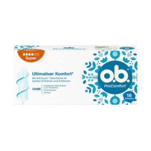 Tamponi Pro Comfort Super, O.B., 16 gab.