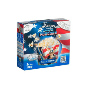Popcorn American Movies Star pop up box Ar sāli 2x90g