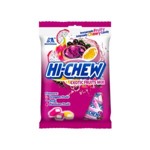 Želejas saldumi Exotic Fruits, HI-CHEW, 100 g