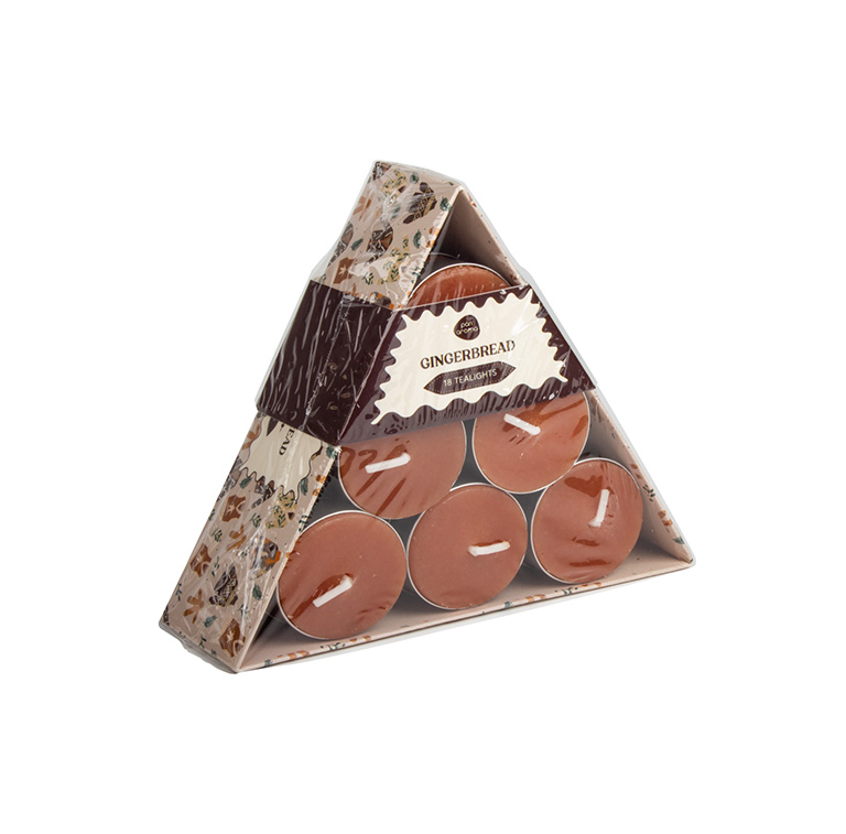 Aromātiskā tējas svece Pan Aroma GINGERBREAD 18gab.