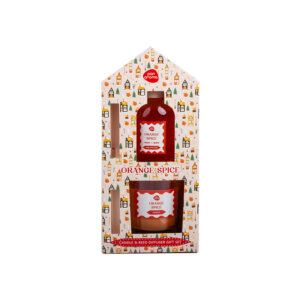 Gaisa atsvaidzinātājs Pan Aroma ORANGE SPICE 100ml un svece 30h