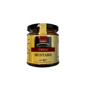 Sinep GOURMANTE ar čilli, 160g