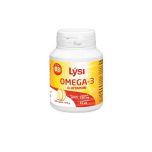 D-vitamīns Omega-3 Lysi Caps 120gab