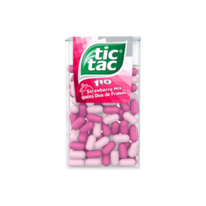 Pastiles TIC-TAC zemeņu garšas 54g