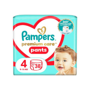 Autiņbiksītes PAMPERS Premium Care S4 38 gab.