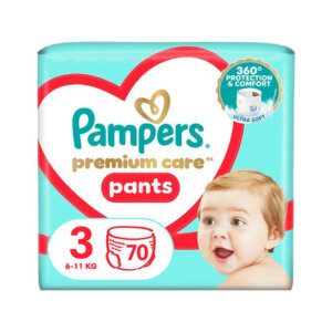 Autiņbiksītes PAMPERS Premium Care S3 70 gab.