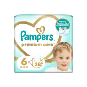 Teipautiņi PAMPERS Premium Care S6 38 gab.