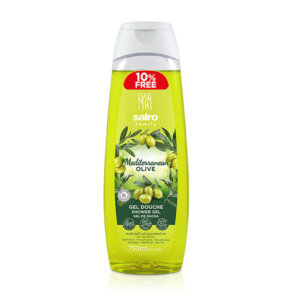 Dušas želeja Mediterranean Olive, SAIRO, 750 ml