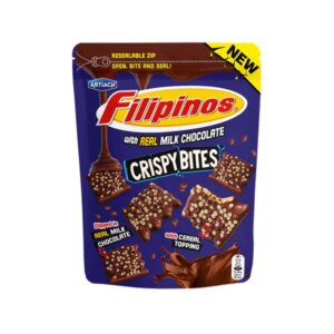 Kraukšķīgas piena šokolādes tāfelītes, FILIPINOS, 100 g