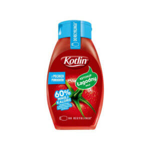 Kečups ar samazinātu kaloriju daudzumu, KOTLIN, 420 g