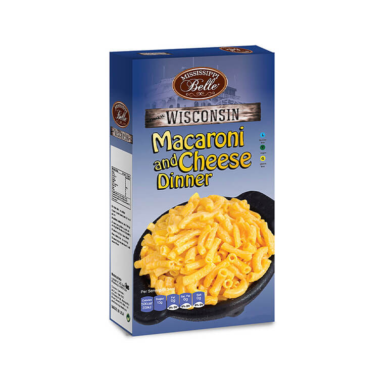 Mississippi Belle makaronid juustuga 206g